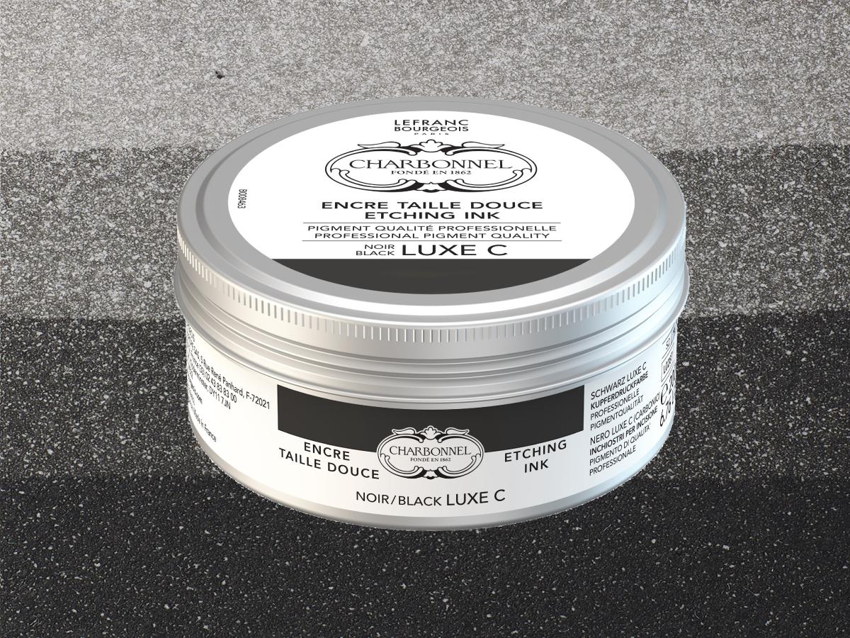 CHARBONNEL DRUCKFARBE 200 ML LUXE C SCHWARZ 1