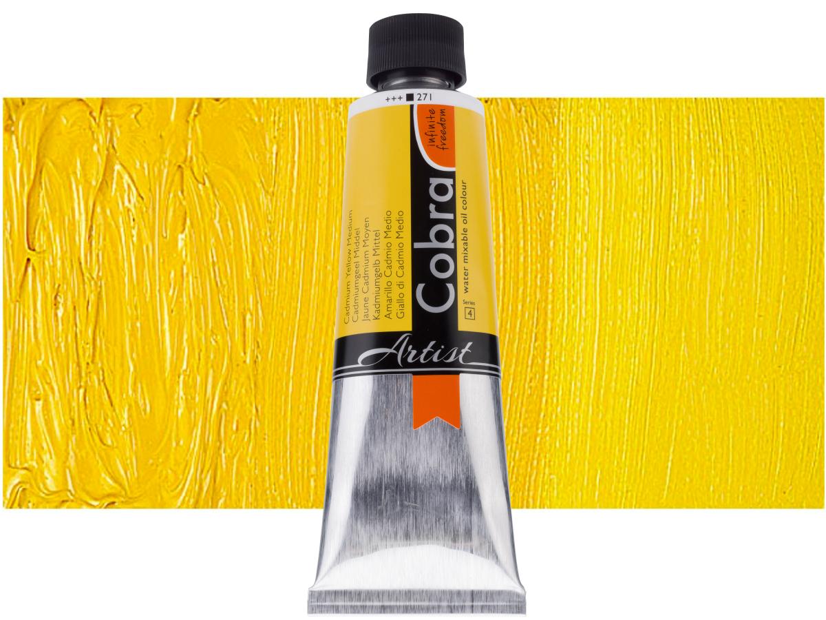 COBRA ARTIST WASSERVERMALBARE ÖLFARBE 150MLS4 271 KADMIUMGELB MITTEL 1