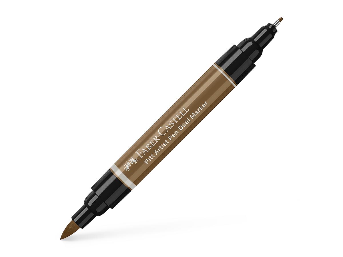 FABER-CASTELL PITT ARTIST PEN DUAL MARKER 180 BERNSTEIN 1