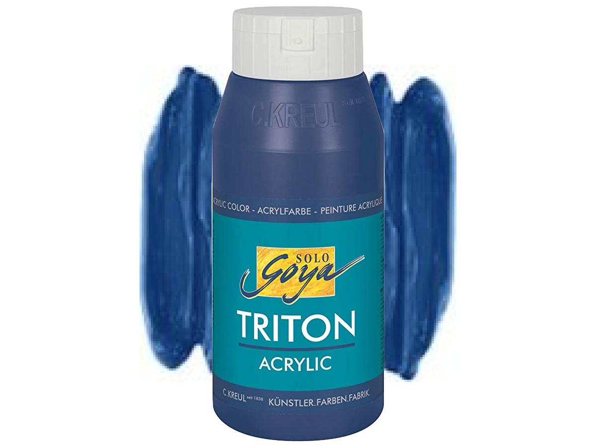 KREUL TRITON ACRYLIC LIQUID 750ML 025 DUNKELBLAU 1