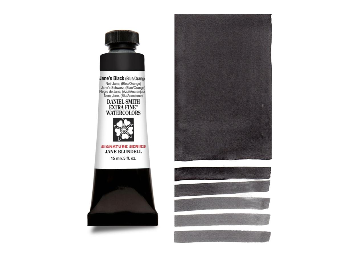DANIEL SMITH AQUARELLFARBE S2 15ML 250 BLACK (BLUE/ORANGE) 1