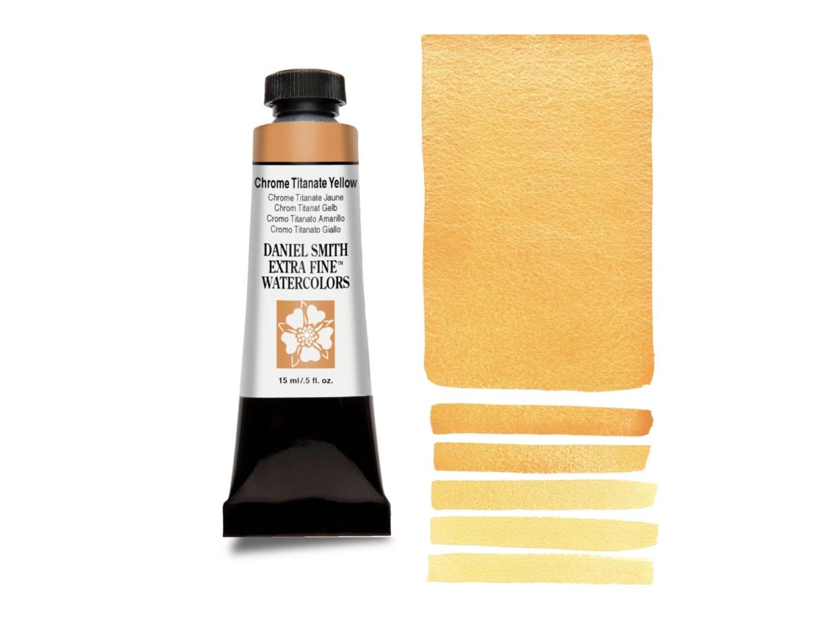 DANIEL SMITH AQUARELLFARBE S2 15ML 253 CHROME TITANATE YELLOW 1