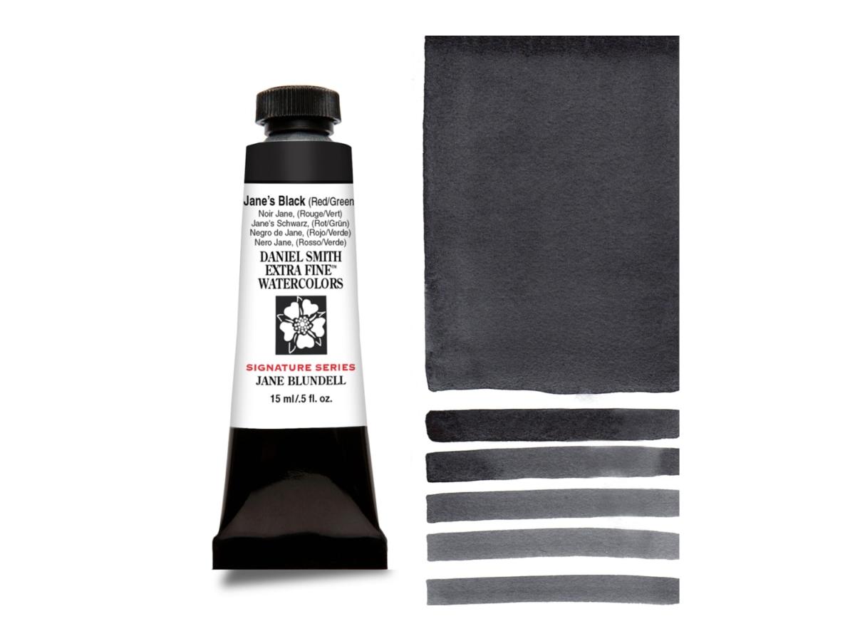DANIEL SMITH AQUARELLFARBE S2 15ML 249 BLACK (RED/GREEN) 1