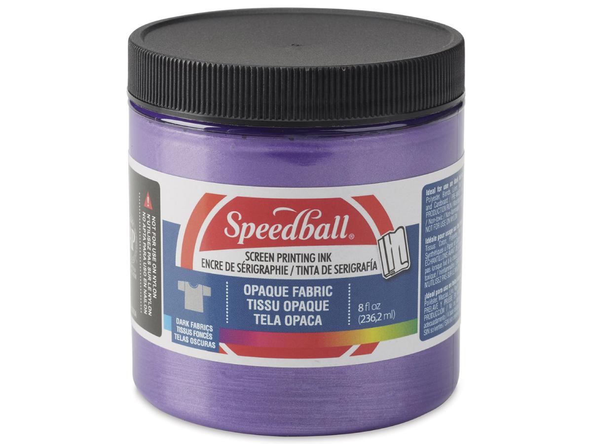 SPEEDBALL OPAQUE FABRIC SIEBDRUCK FARBE  237ML AMYTHYST 007 1