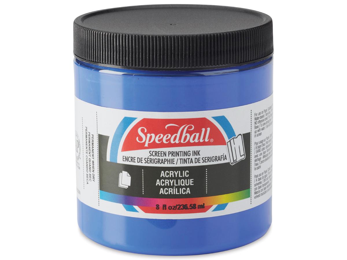 SPEEDBALL ACRYL SIEBDRUCKFARBE 237ML FRENCH ULTRAMARINE 011 1