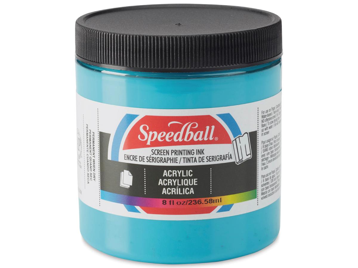 SPEEDBALL ACRYL SIEBDRUCKFARBE 237ML PEACOCK BLUE 013 1