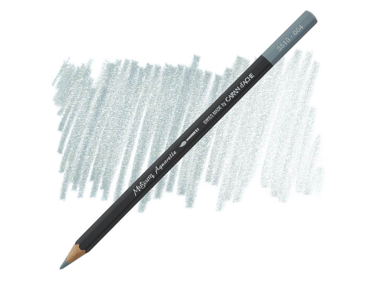 CARAN D'ACHE MUSEUM AQUARELLSTIFT 004 STAHLGRAU
 1