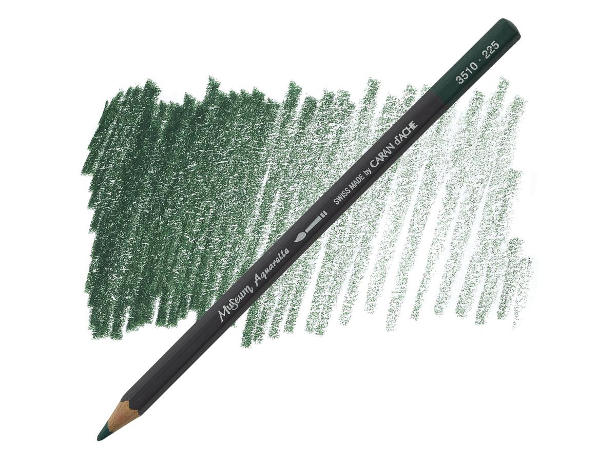CARAN D'ACHE MUSEUM AQUARELLSTIFT 225 MOOSGRUN
 1