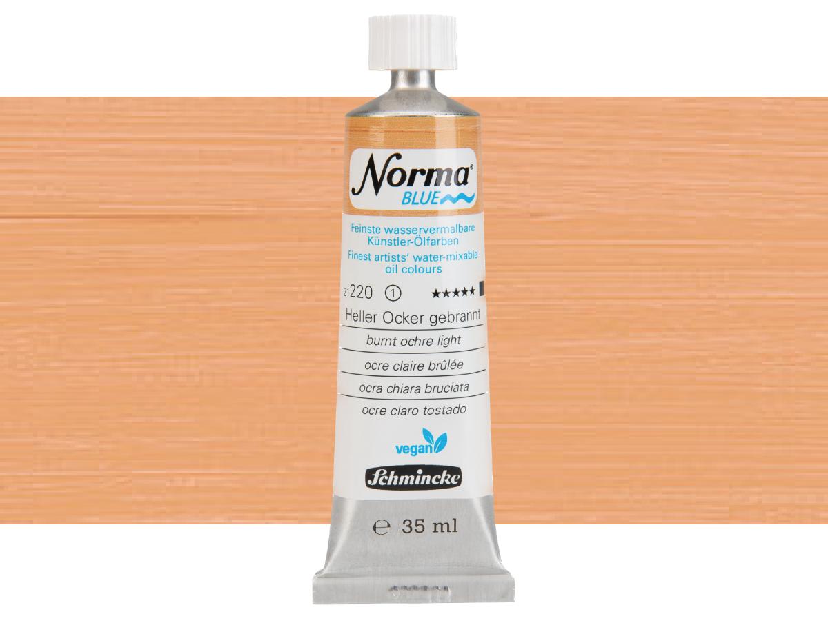 SCHMINCKE NORMA BLUE 35ML S1 220 HELLER OCKER GEBRANNT 1