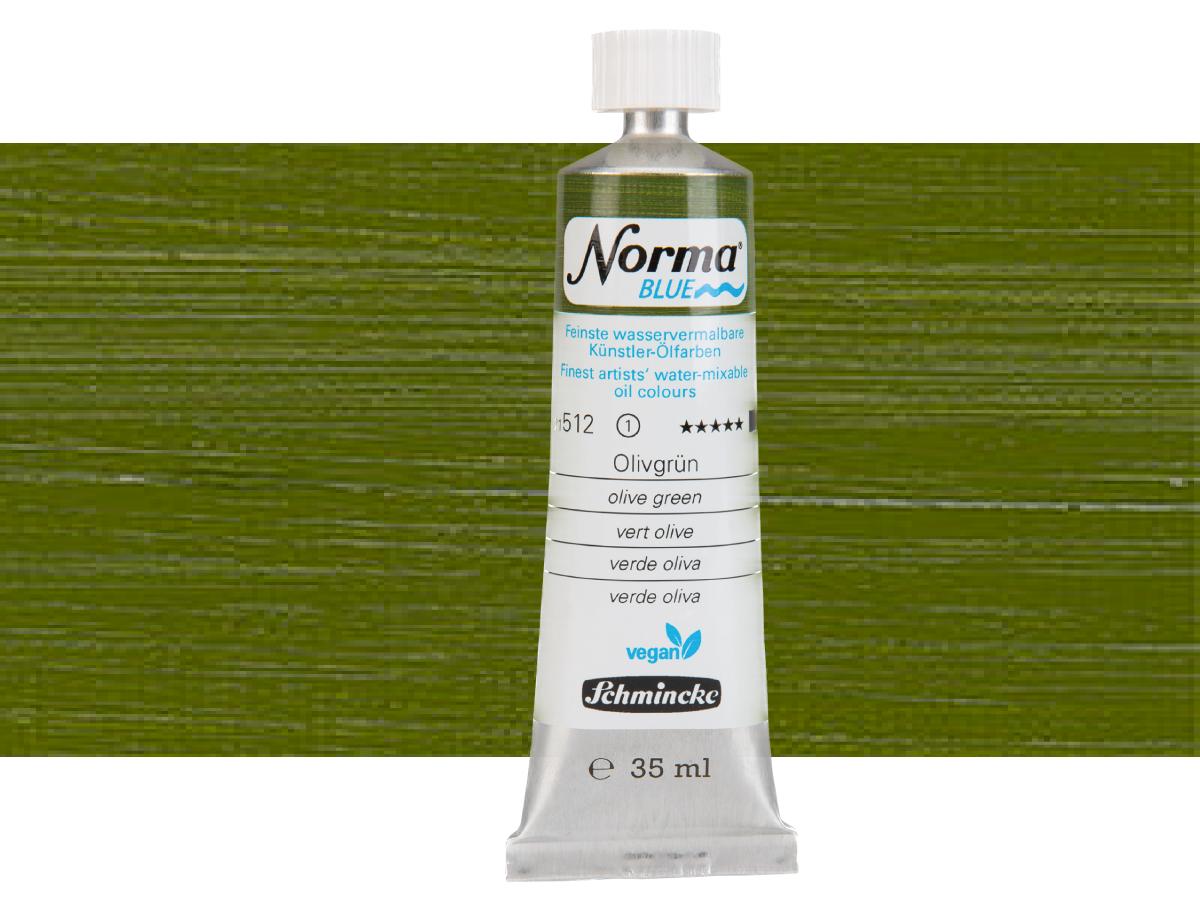 SCHMINCKE NORMA BLUE 35ML S1 512 OLIVGRÜN 1