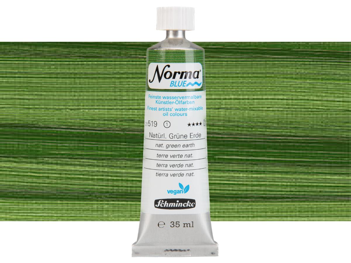 SCHMINCKE NORMA BLUE 35ML S1 519 NATÜRLICH GRÜNE ERDE 1