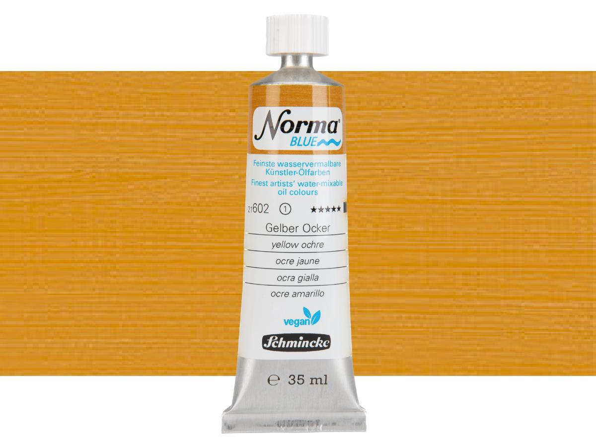 SCHMINCKE NORMA BLUE 35ML S1 602 GELBER OCKER 1