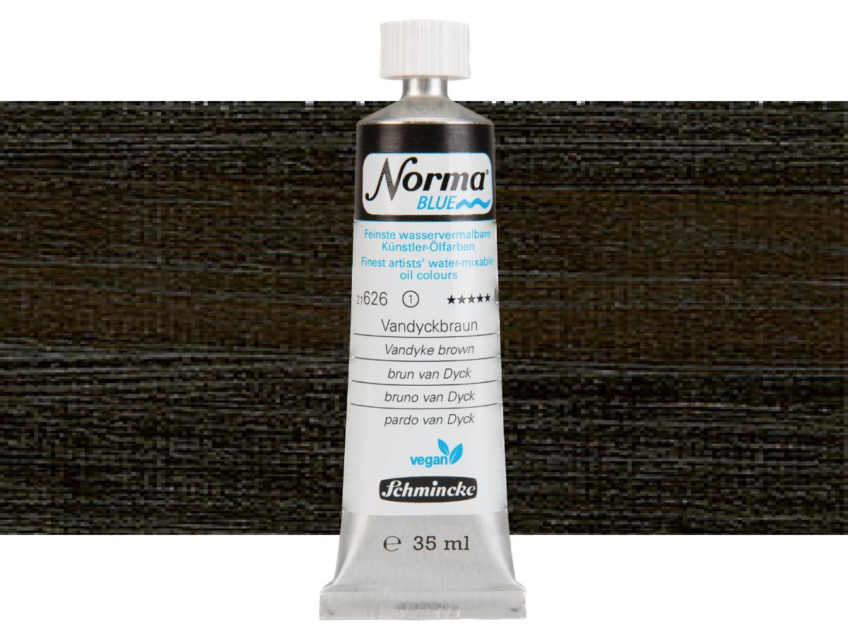 SCHMINCKE NORMA BLUE 35ML S1 626 VAN DYKE BRAUN 1