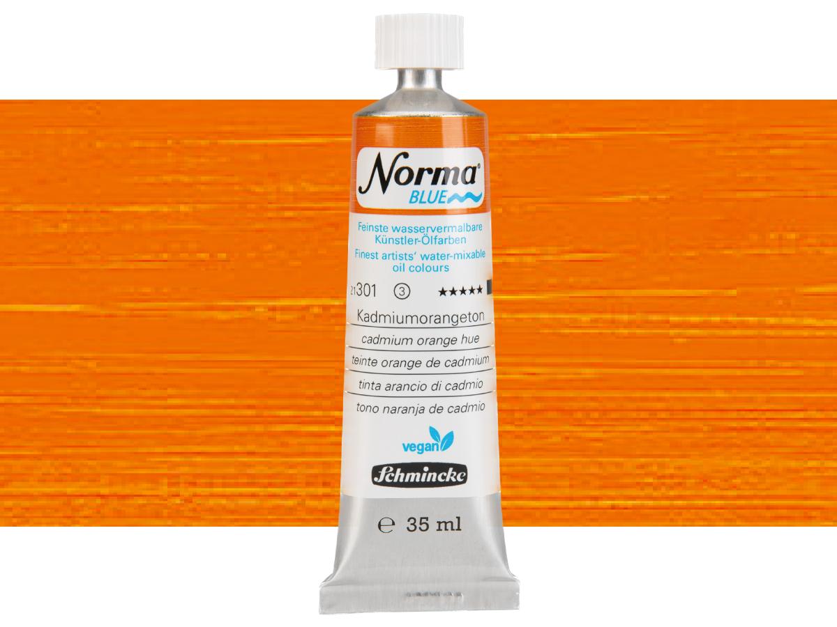 SCHMINCKE NORMA BLUE 35ML S3 301 KADMIUMORANGETON 1