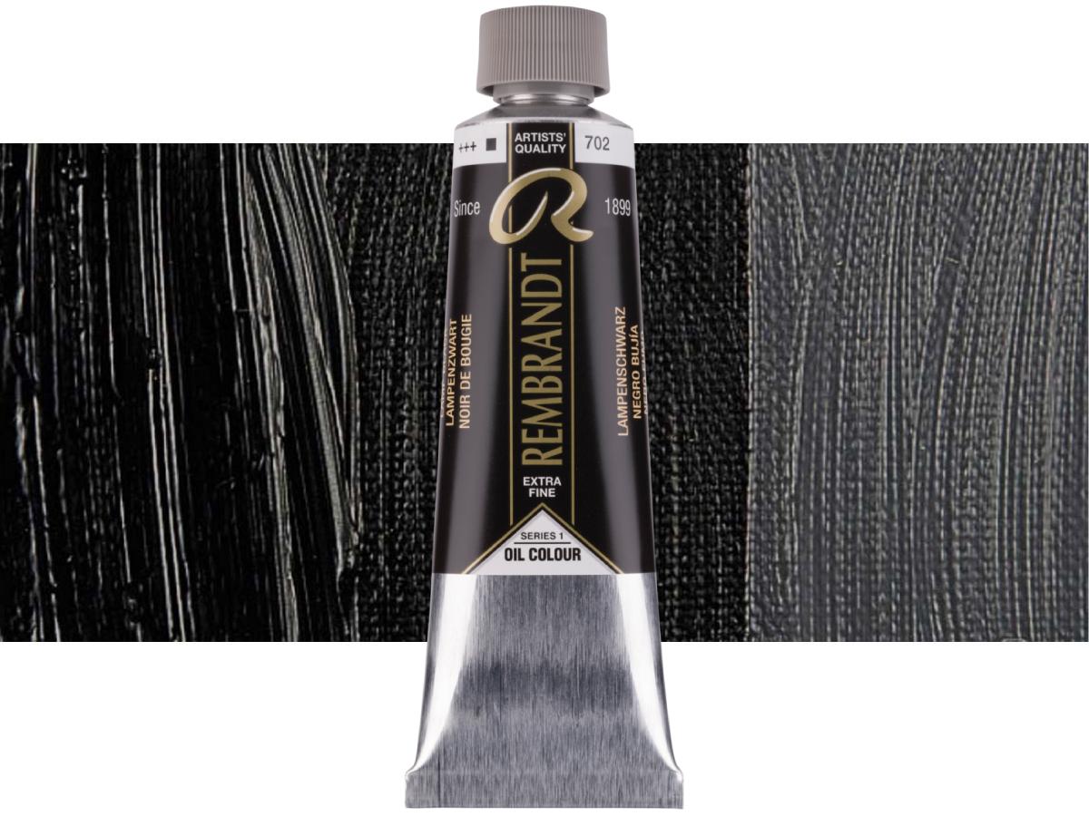 TALENS REMBRANDT ÖLFARBE 150ML S1 LAMPENSCHWARZ 702 1