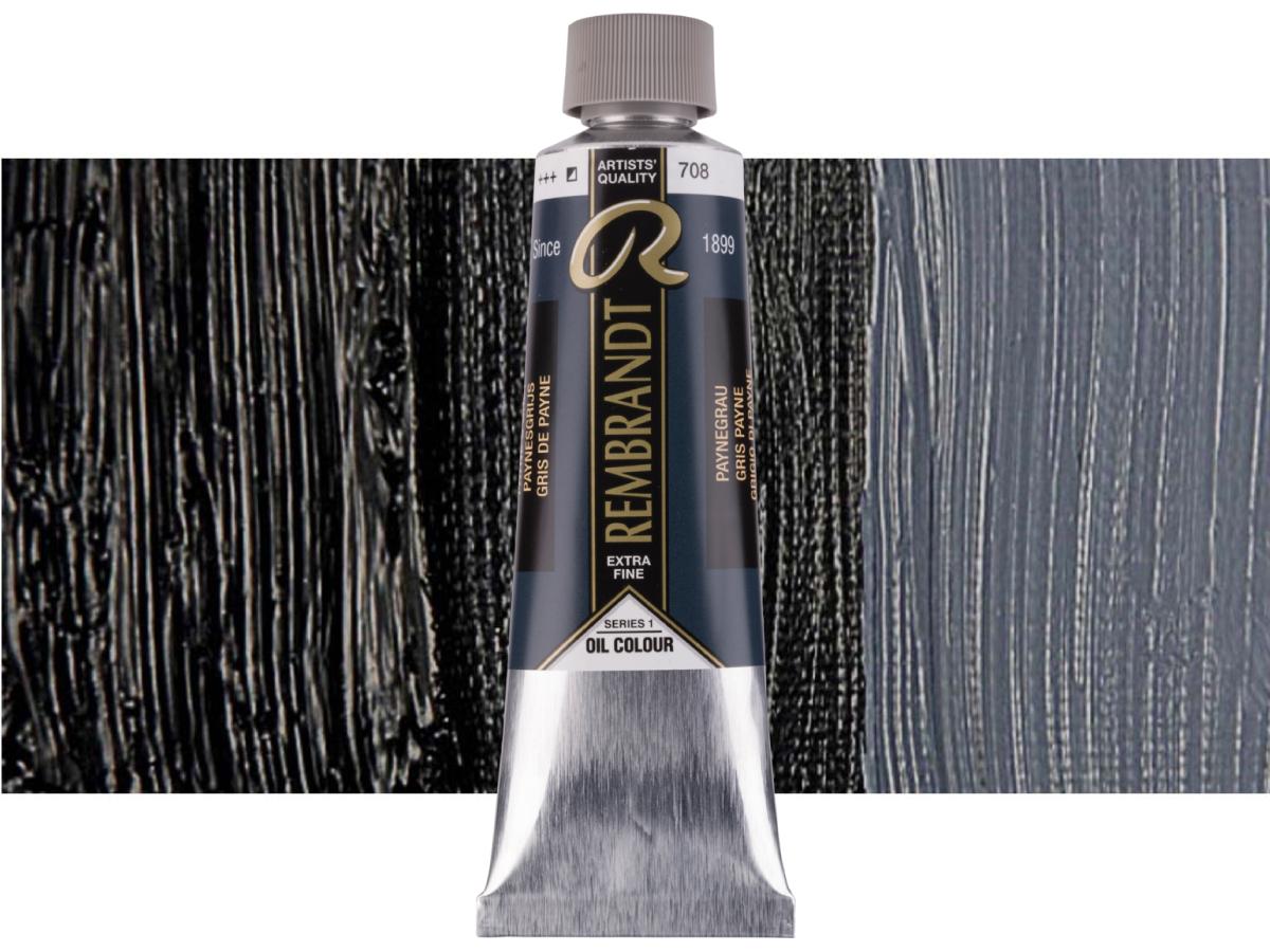 TALENS REMBRANDT ÖLFARBE 150ML S1 PAYNESGRAU 708 1