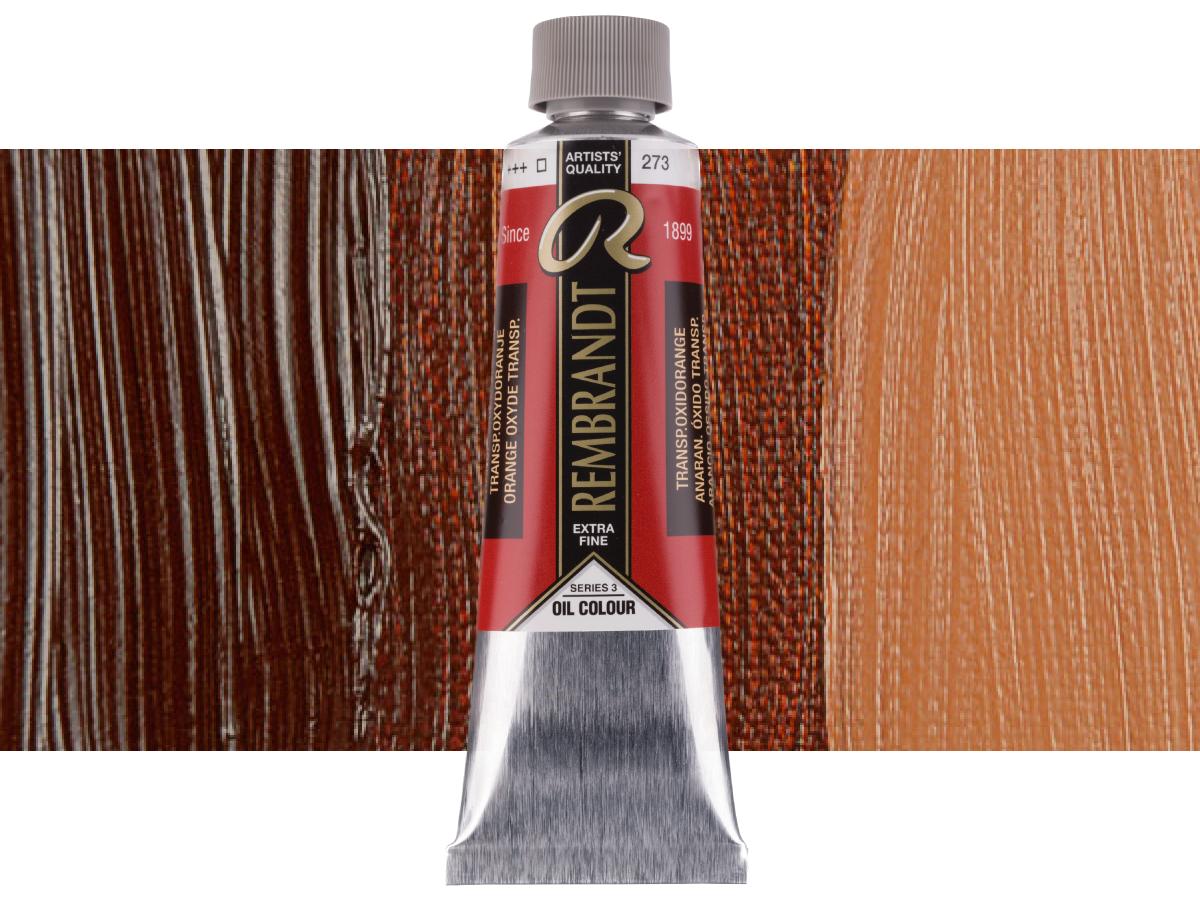 TALENS REMBRANDT ÖLFARBE 150ML S3 TRANSPARENTOXIDORANGE 273 1