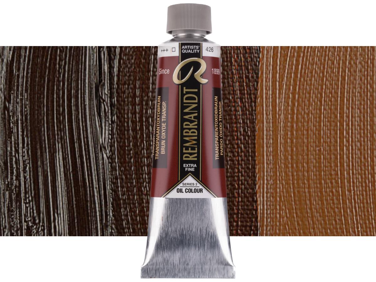 TALENS REMBRANDT ÖLFARBE 150ML S3 TRANSPARENTOXIDBRAUN 426 1