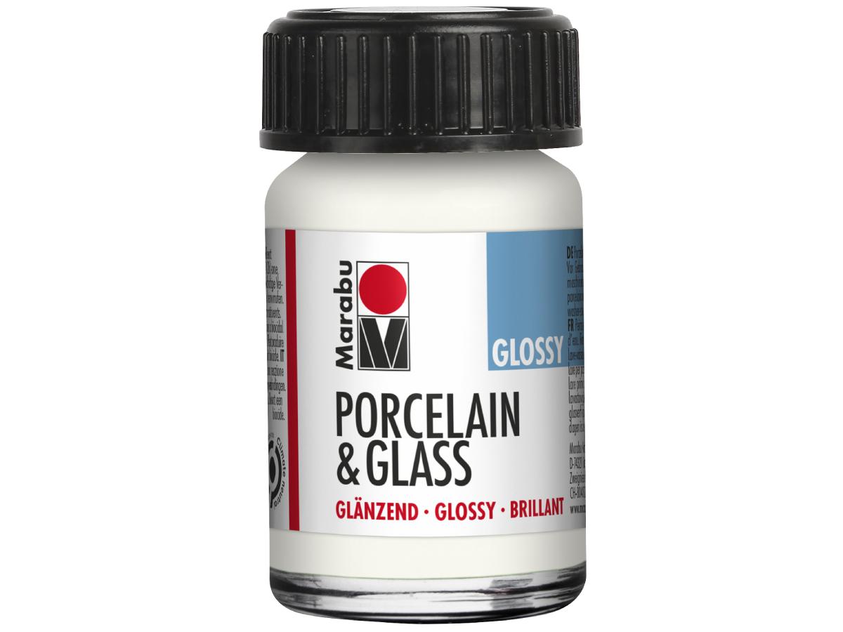 MARABU PORCELAIN GLASS GLOSSY 15ML 070 WEISS 1