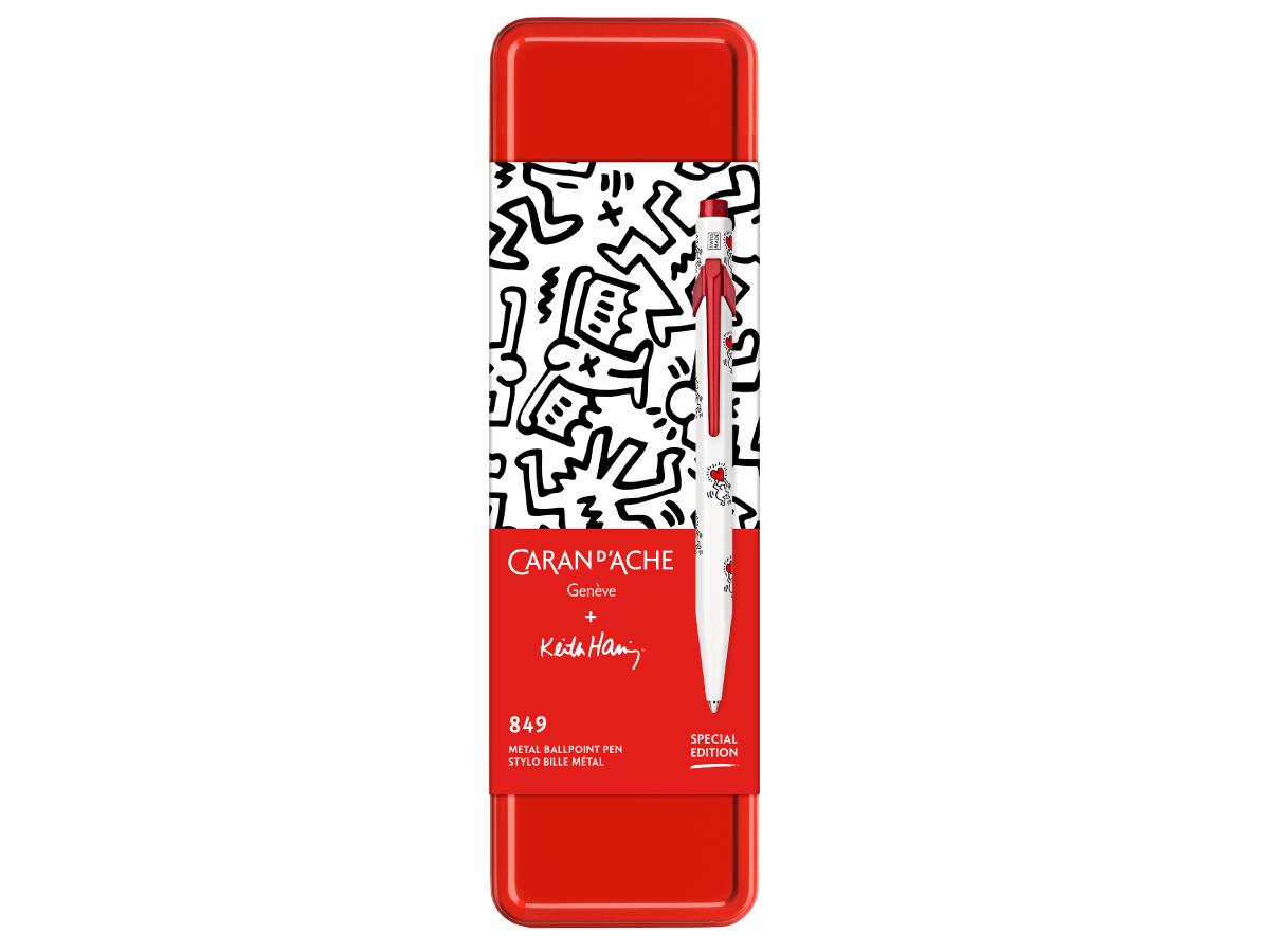 CARAN D'ACHE KEITH HARING BALL PEN WEISS 1