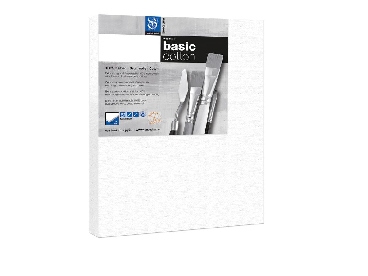 VAN BEEK BASIC COTTON LEINWAND 40X50CM 1