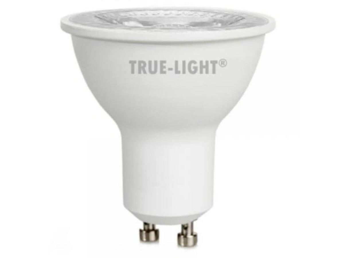 TRUE-LIGHT LED LAMPE 6,5 WATT  DIMMBAR GU10 FASSUNG 1