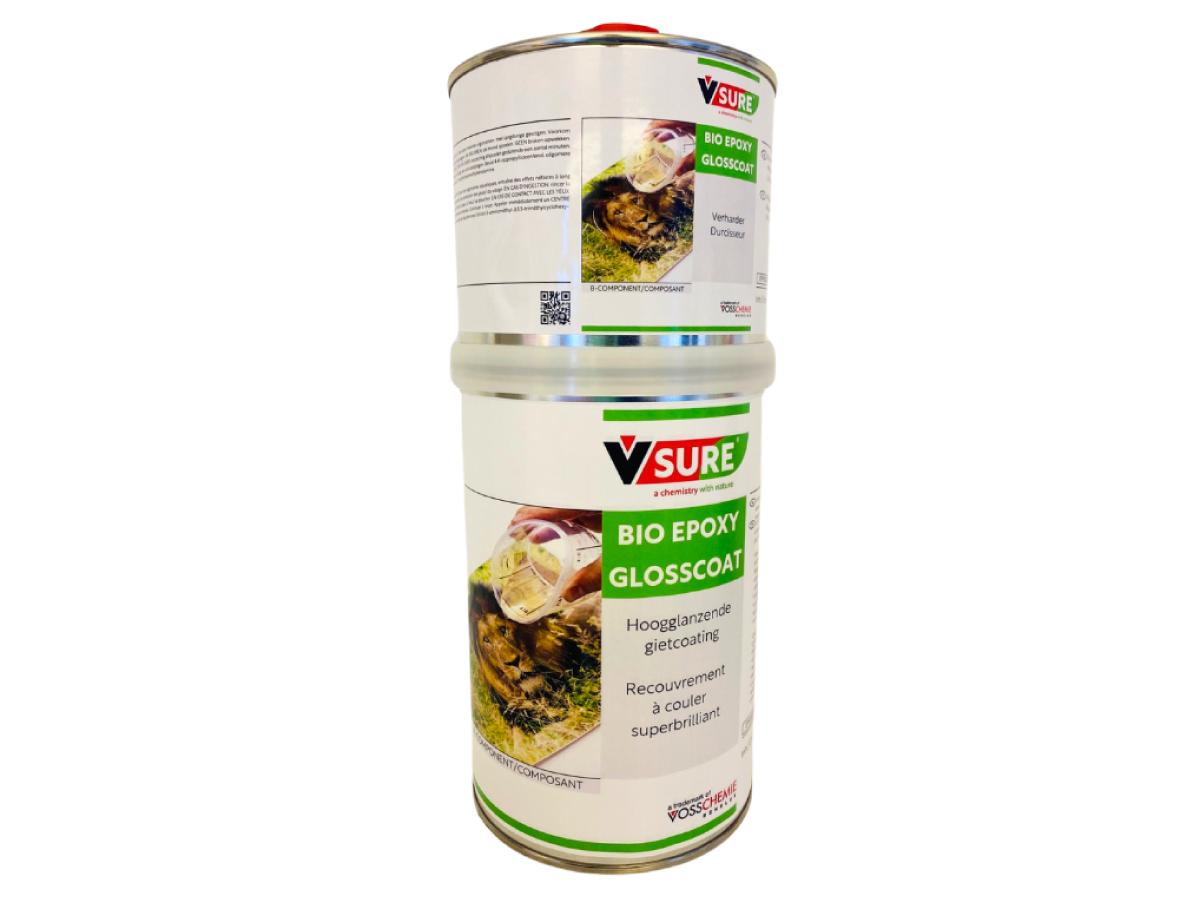 V-SURE BIO EPOXY GLOSSCOAT 1 KG + HÄRTER 1