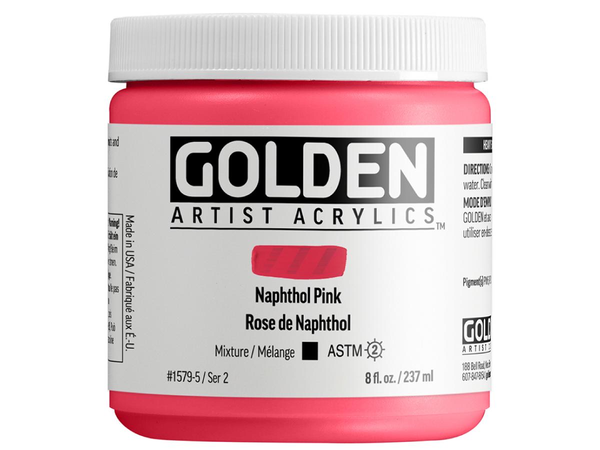GOLDEN HEAVY BODY 237ML 1579 S2 NAPHTHOL PINK 1