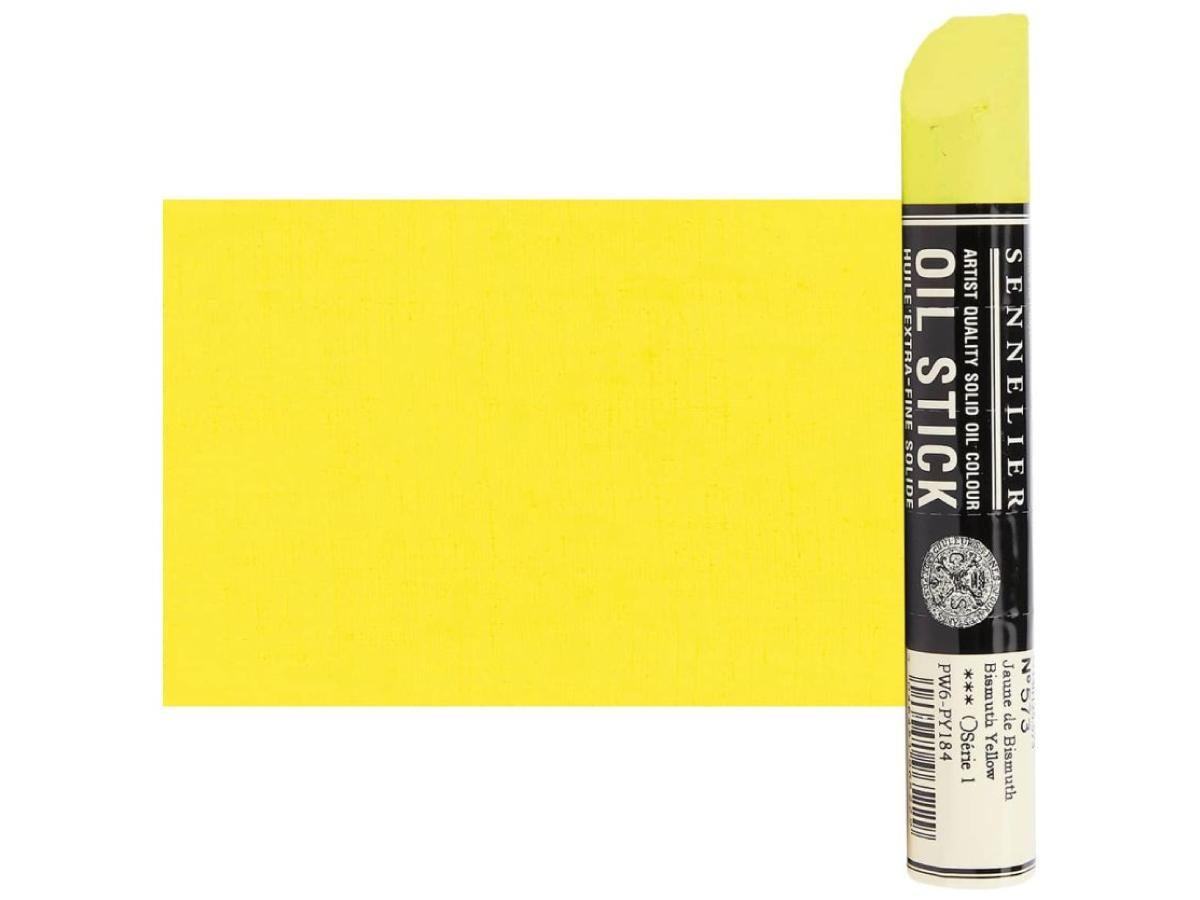 SENNELIER OIL STICK 38ML S1 BISMUTGELB 573 1