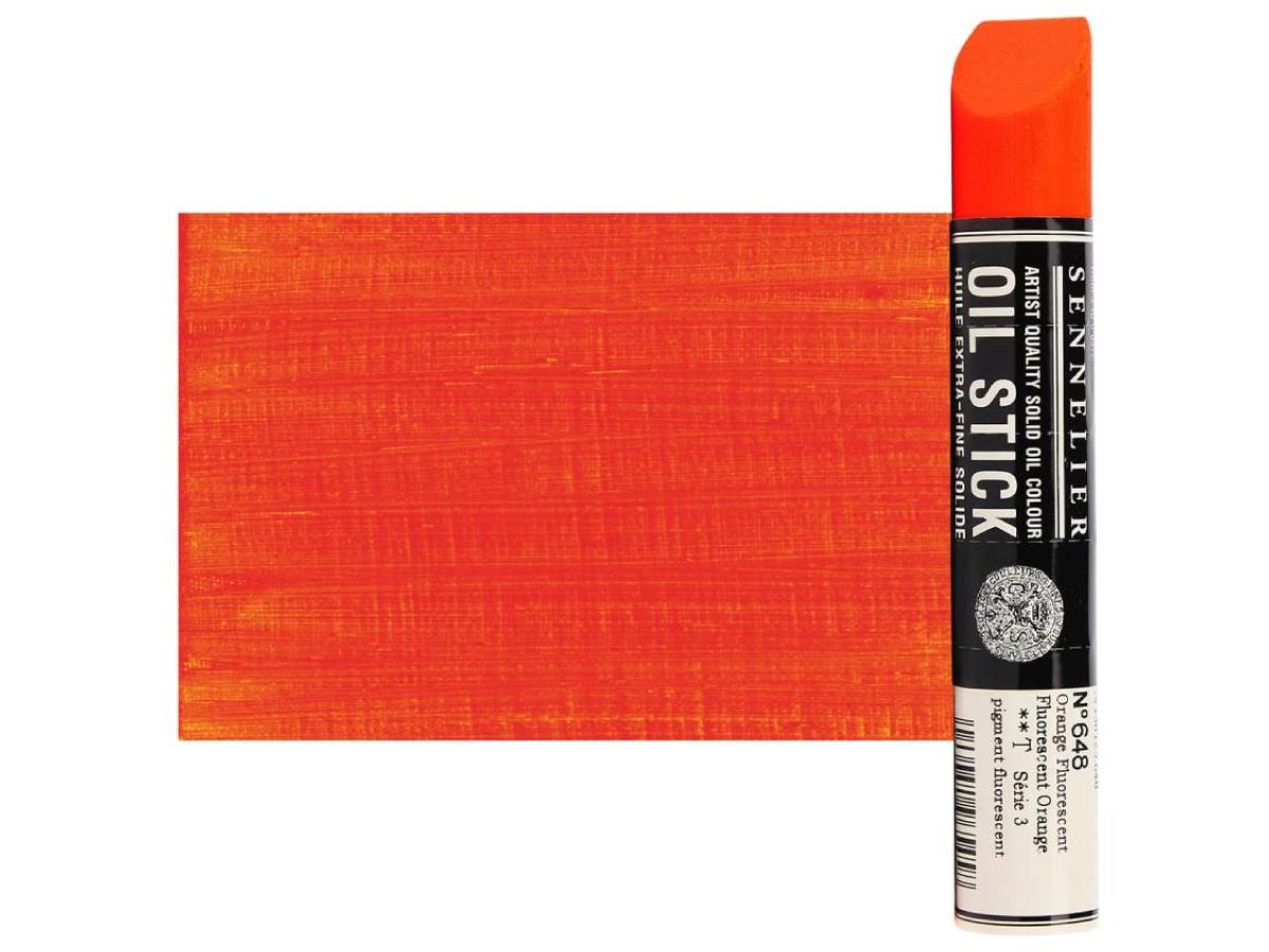 SENNELIER ÖL-STICK 38ML S3 FLUO ORANGE 648 1