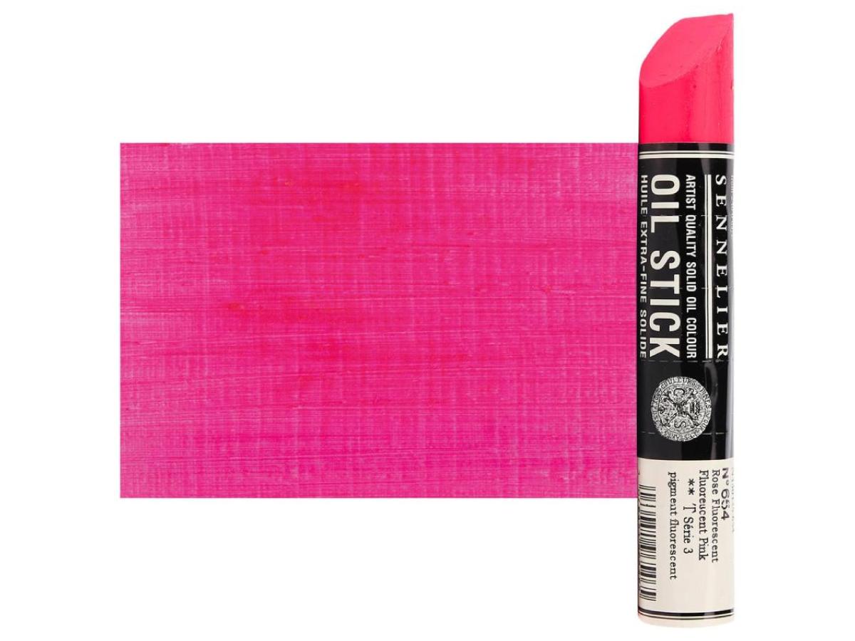 SENNELIER ÖL-STICK 38ML S3 FLUO ROSA 654 1