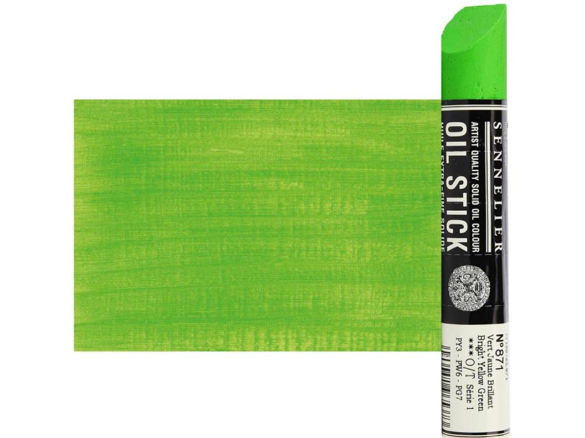 SENNELIER ÖL-STICK 38ML S1 GELB GRÜN 871 1