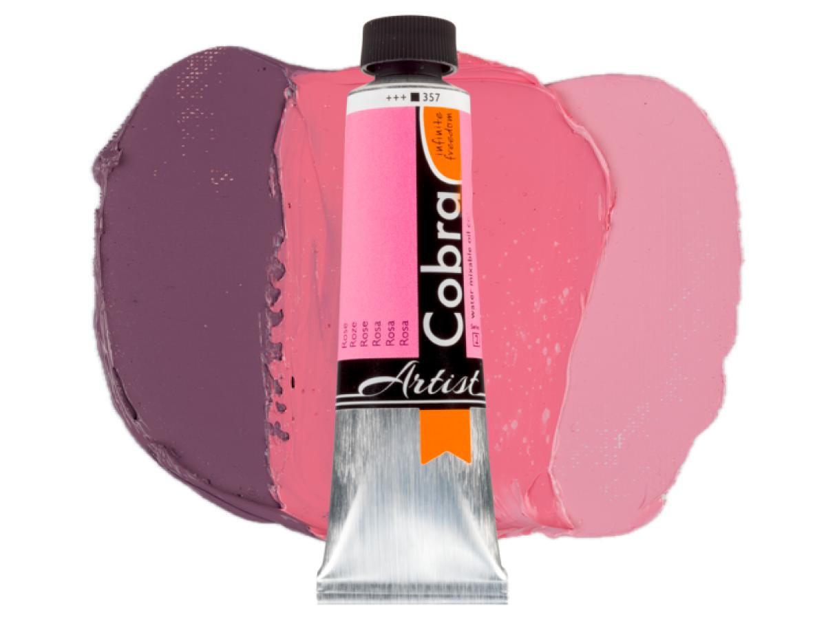 COBRA  ARTIST WASSERVERMALBARE ÖLFARBE 40ML 357 ROSA 1