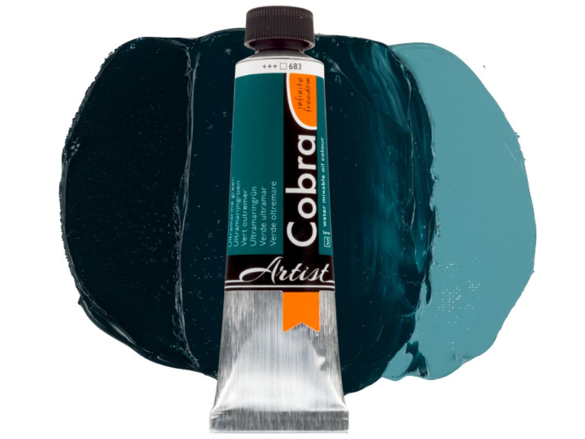 COBRA ARTIST OLIEVERF 40ML S3 683 ULTRAMARIJNGROEN 1