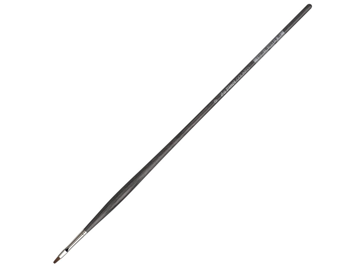 DA VINCI SERIE  COLINEO 1821 NR.0  FLACHPINSEL FÜR ÖLFARBE 1