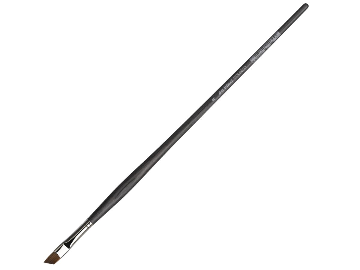DA VINCI SERIE  COLINEO 1827 NR.8  SCHRÄGER PINSEL FÜR ÖLFARBE 1