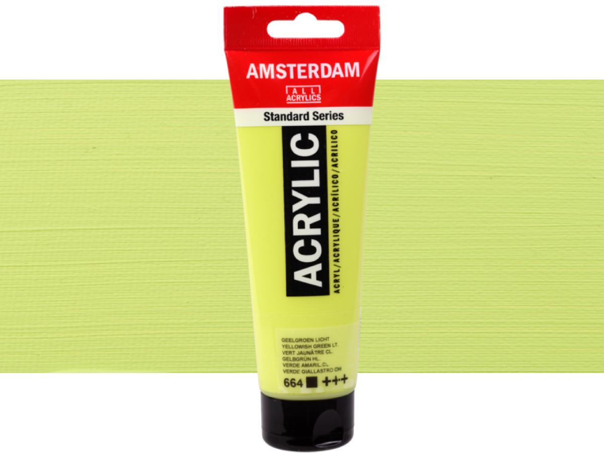 TALENS AMSTERDAM STANDARD ACRYL 120ML 664 GELB-GRÜN HELL 1