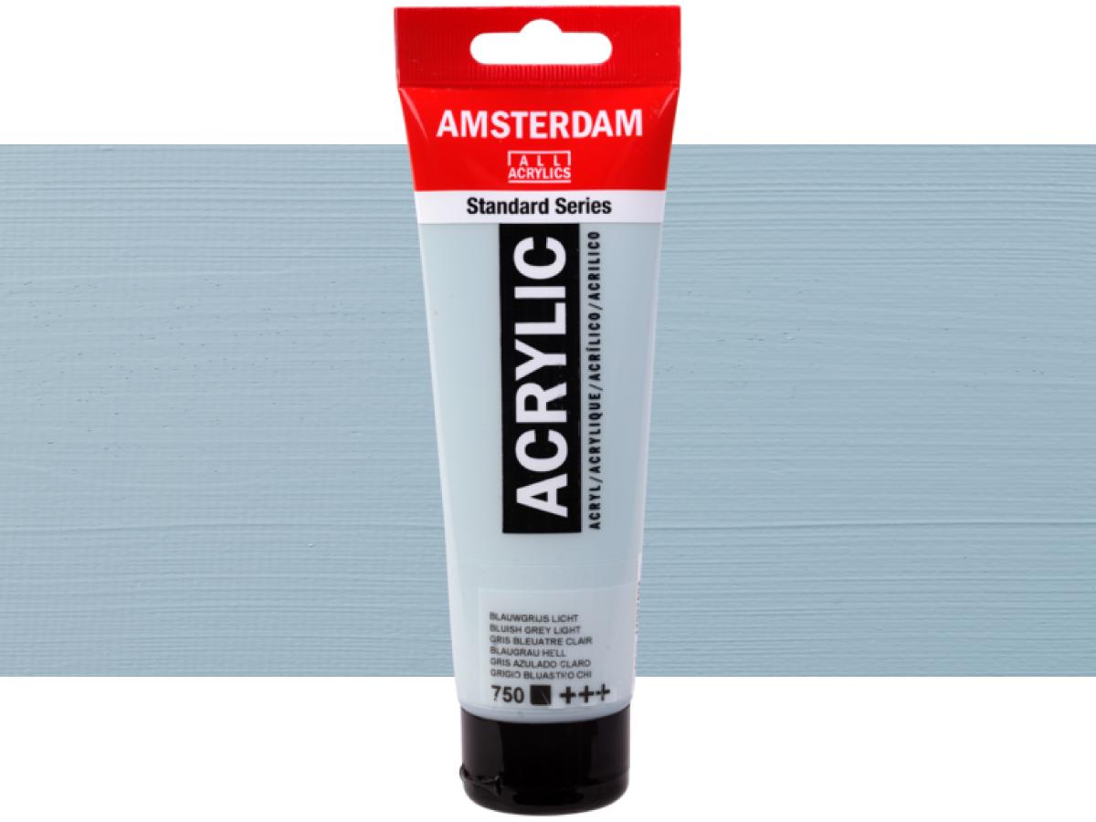 TALENS AMSTERDAM STANDARD ACRYL 120ML 750 BLAU-GRAU HELL 1