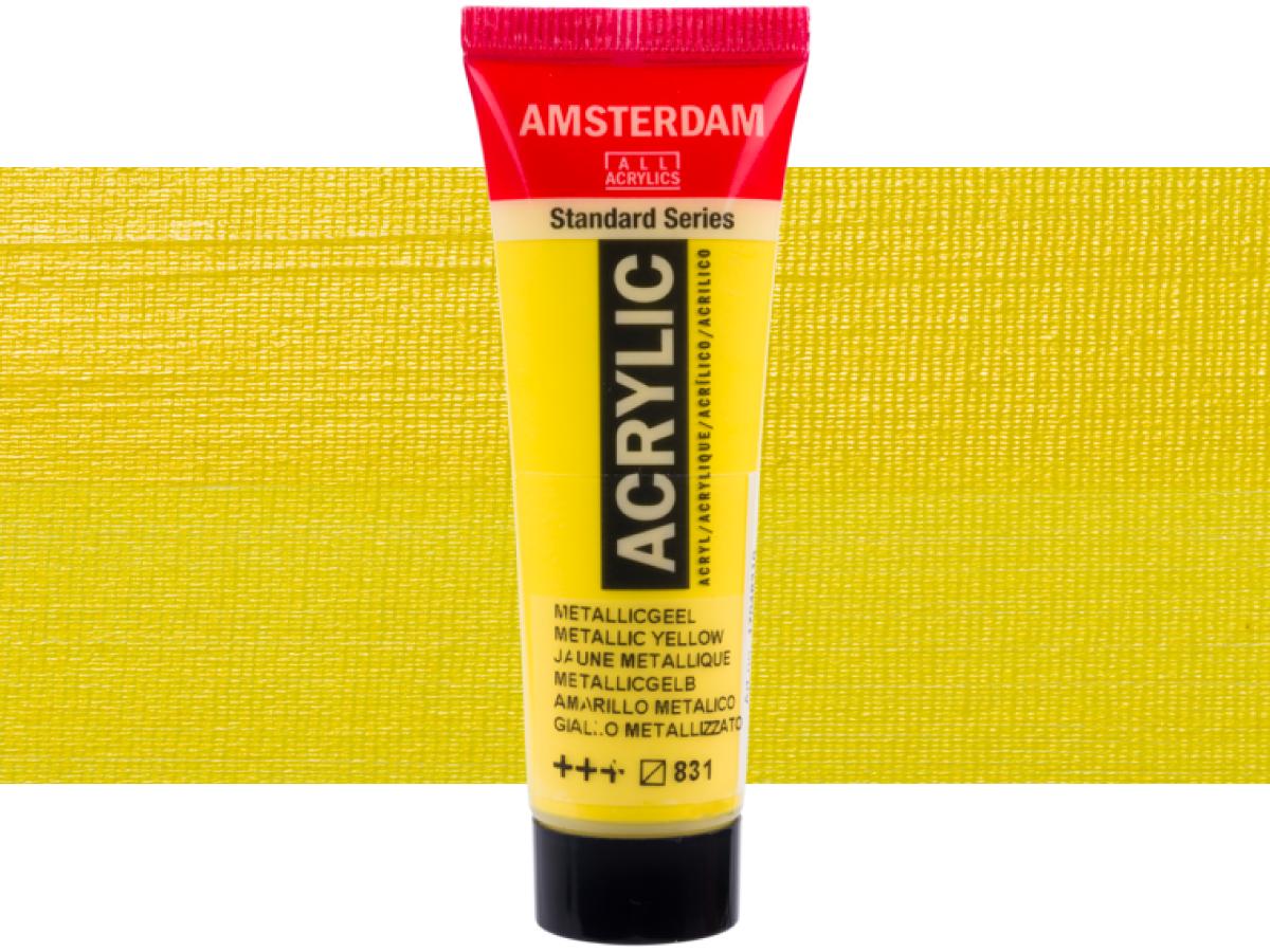 TA LENS AMSTERDAM STANDARD ACRY 20ML 831 METALLISCH GELB 1
