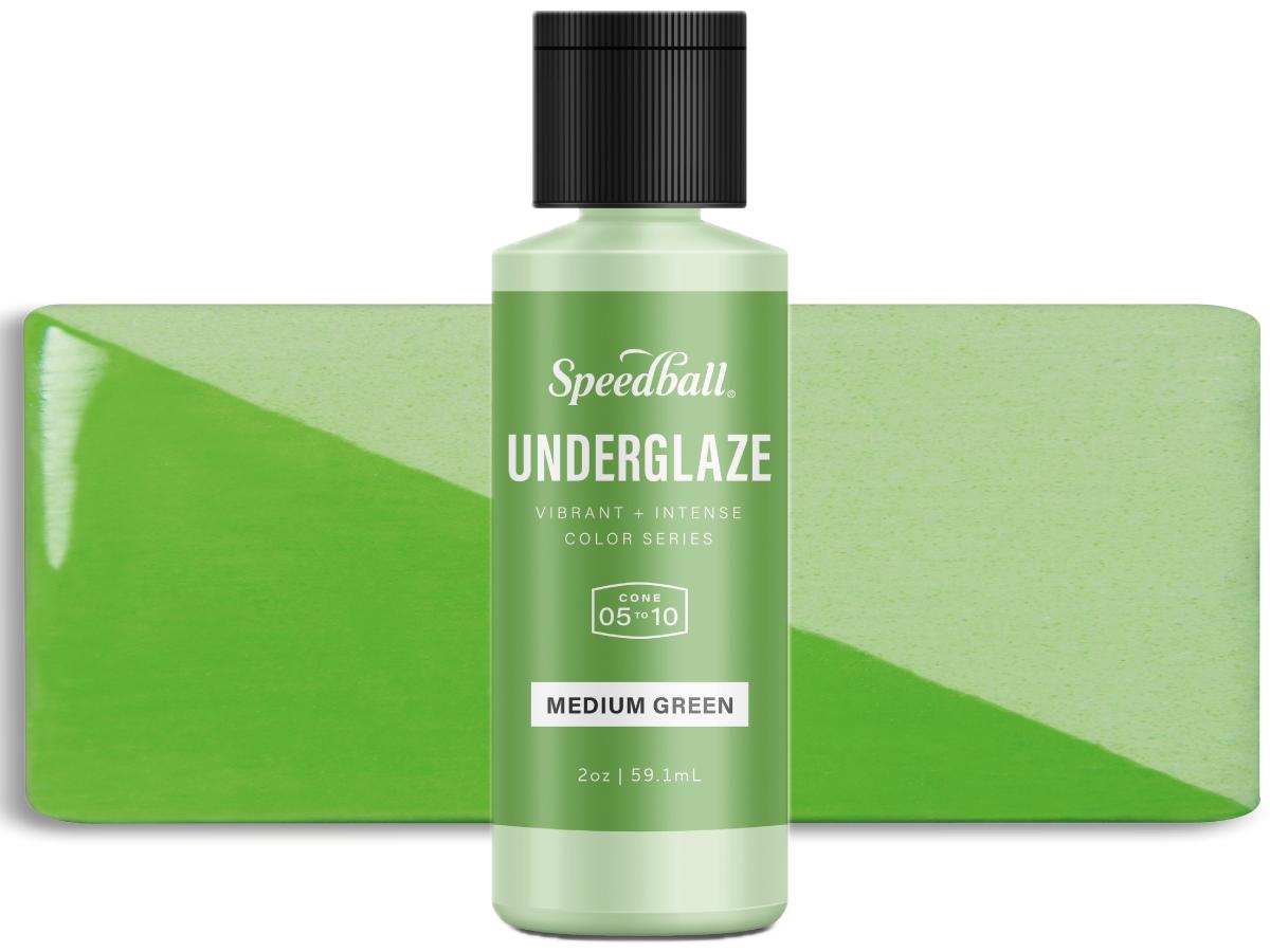 SPEEDBALL KERAMISCHE UNTERGLASUR 59ML S2 MEDIUM GREEN 012 1
