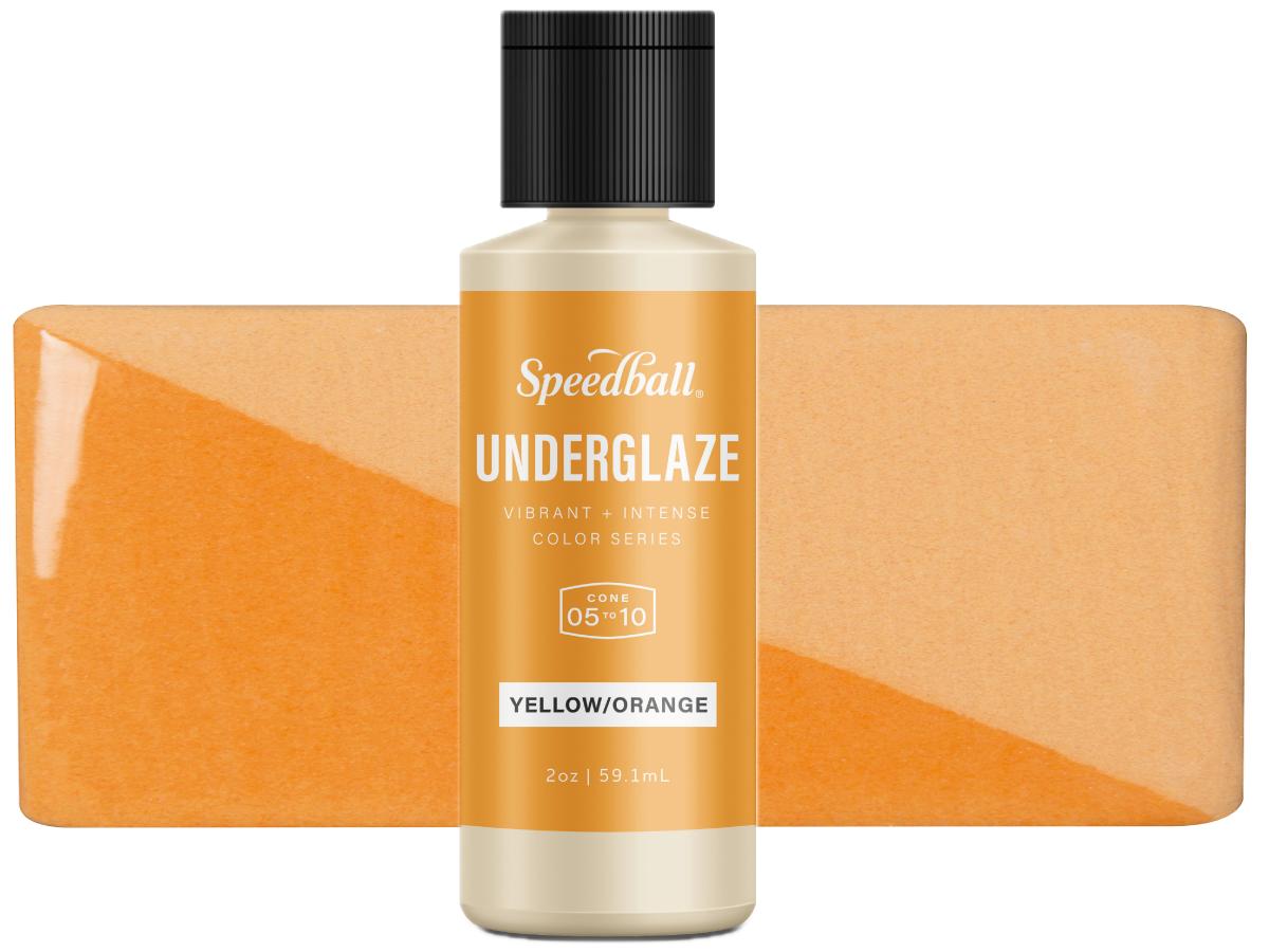 SPEEDBALL KERAMISCHE UNTERGLASUR 59ML S3 YELLOW/ORANGE 003 1