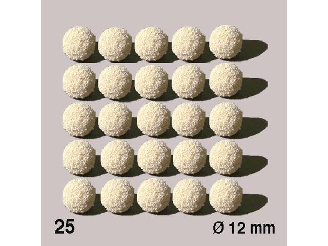 SCHWAMMGUMMIKUGELN 12MM (25 ST) 01.08112.25 1