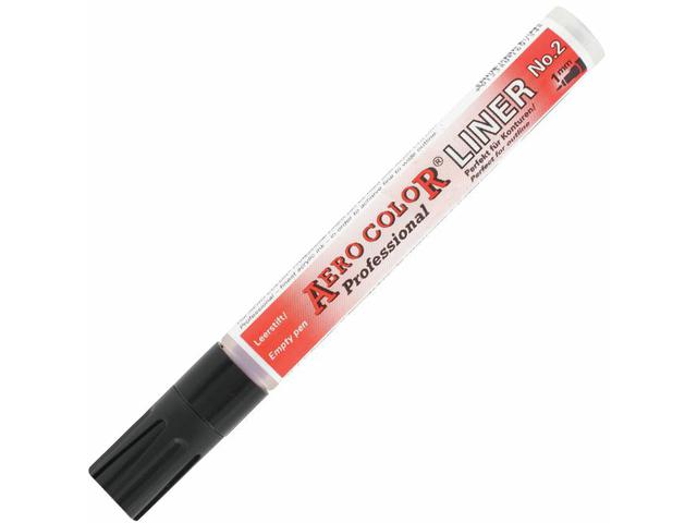 SCHMINCKE AEROCOLOR PROFESSIONAL LINER NR 2, NIB 1 MM -6ML CONTENT 1