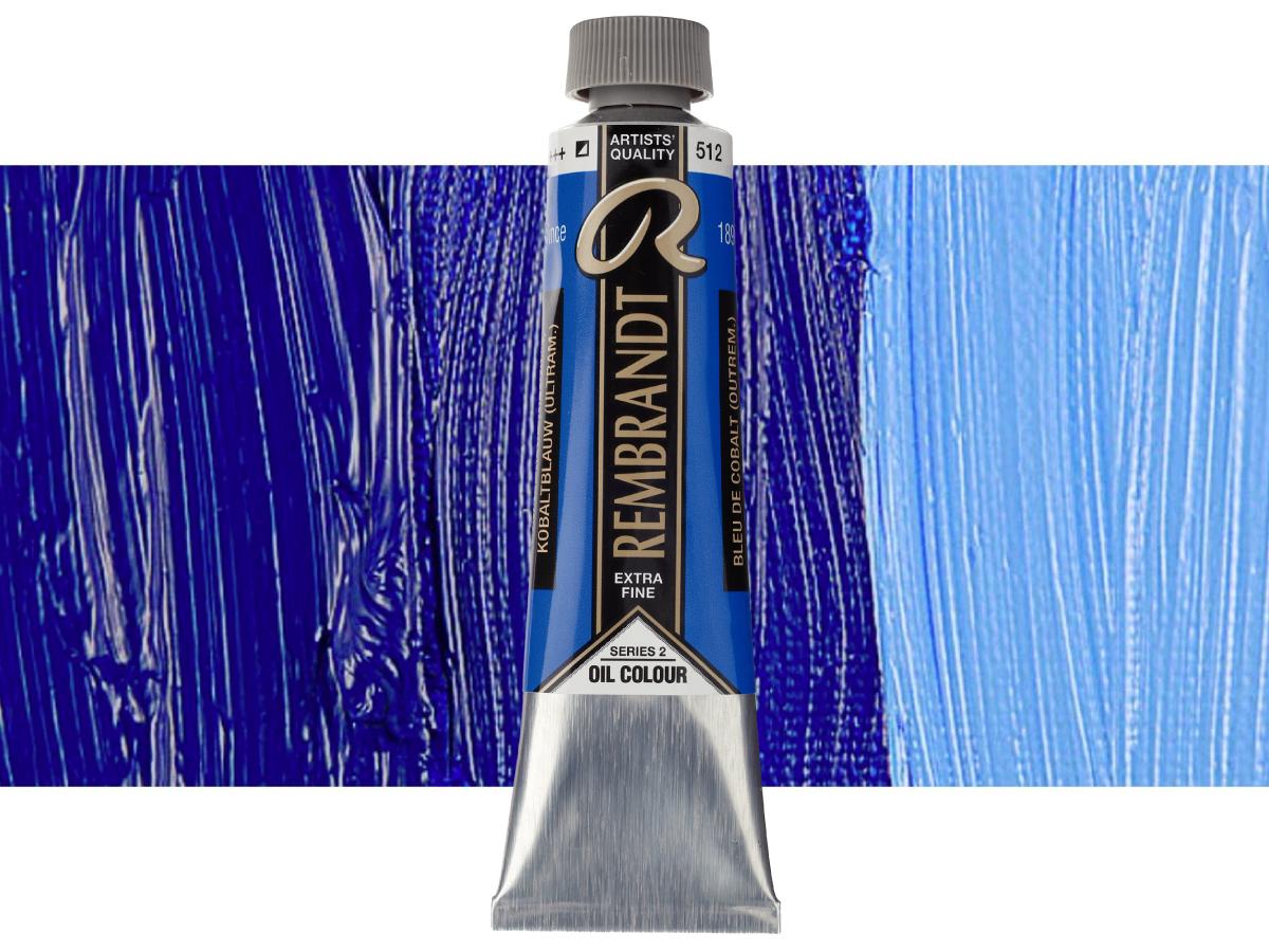 TALENS REMBRANDT ÖLFARBE 40ML KOBALTBLAU ULTRAMARIN 512 1
