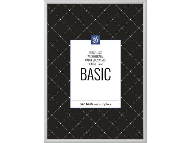 VAN BEEK BASIC ALUMINIUM WECHSELRAHMEN 40X50CM SILBER MATT 1