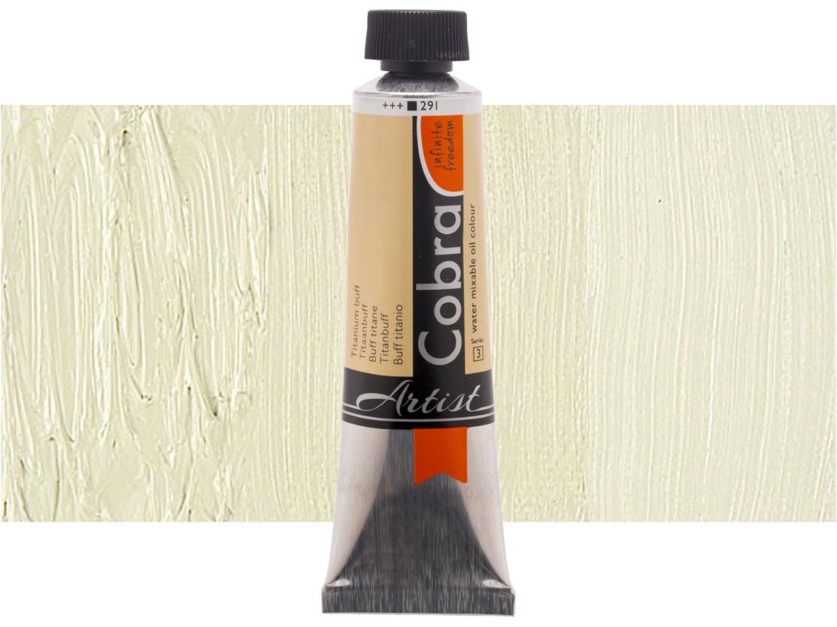 COBRA ARTIST WASSERVERMALBARE ÖLFARBE 40ML 291 TITANBUFF 1