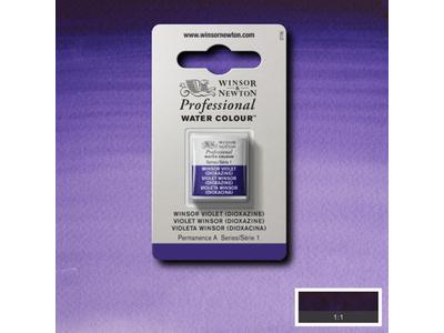 WINSOR & NEWTON AQUARELLFARBE 1/2 NÄPF S1 733 WINSORVIOLETT 1