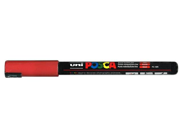 UNI POSCA PC1MRR ROT EXTRA FEIN 1