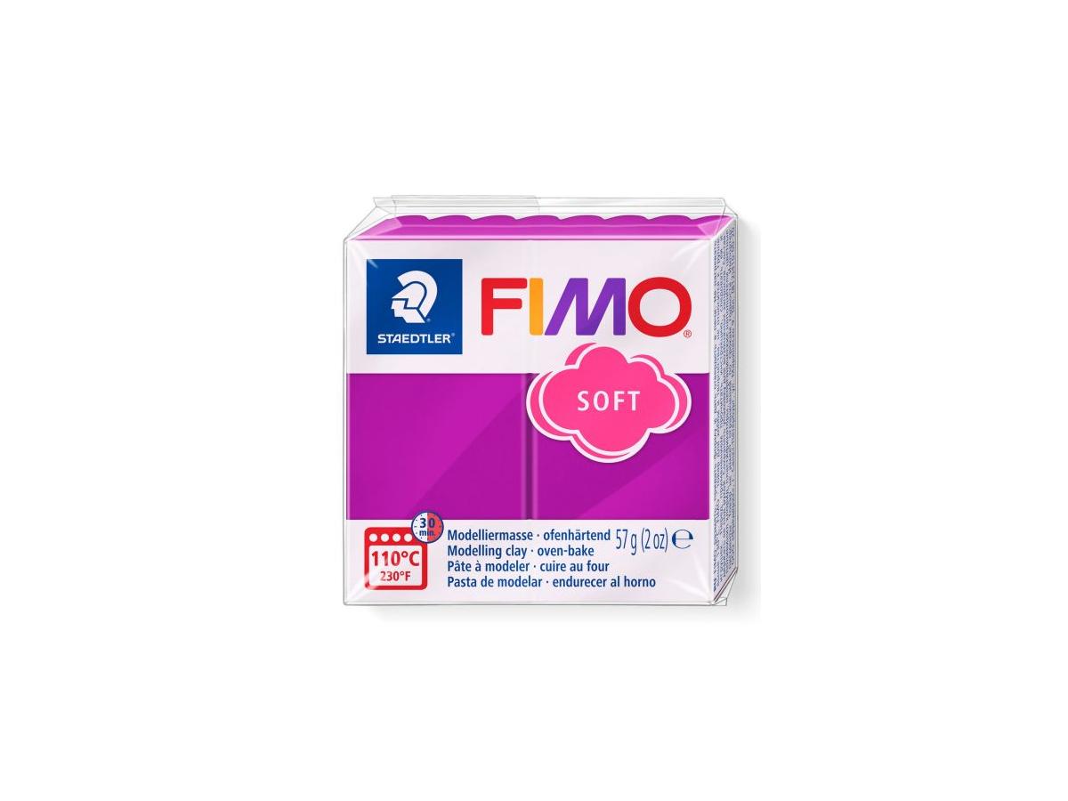 FIMO SOFT MODELLIERMASSE 57 GRAMM PURPUR 1