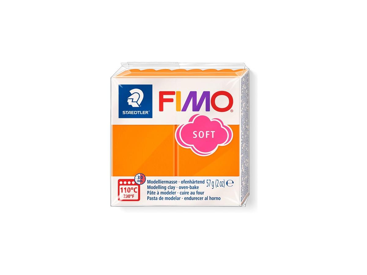 FIMO SOFT MODELLIERMASSE 57 GRAMM MADARINE 1